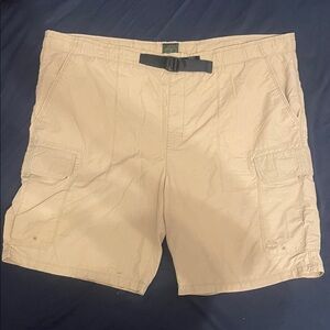 Timberland Beige Cargo Shorts for Men